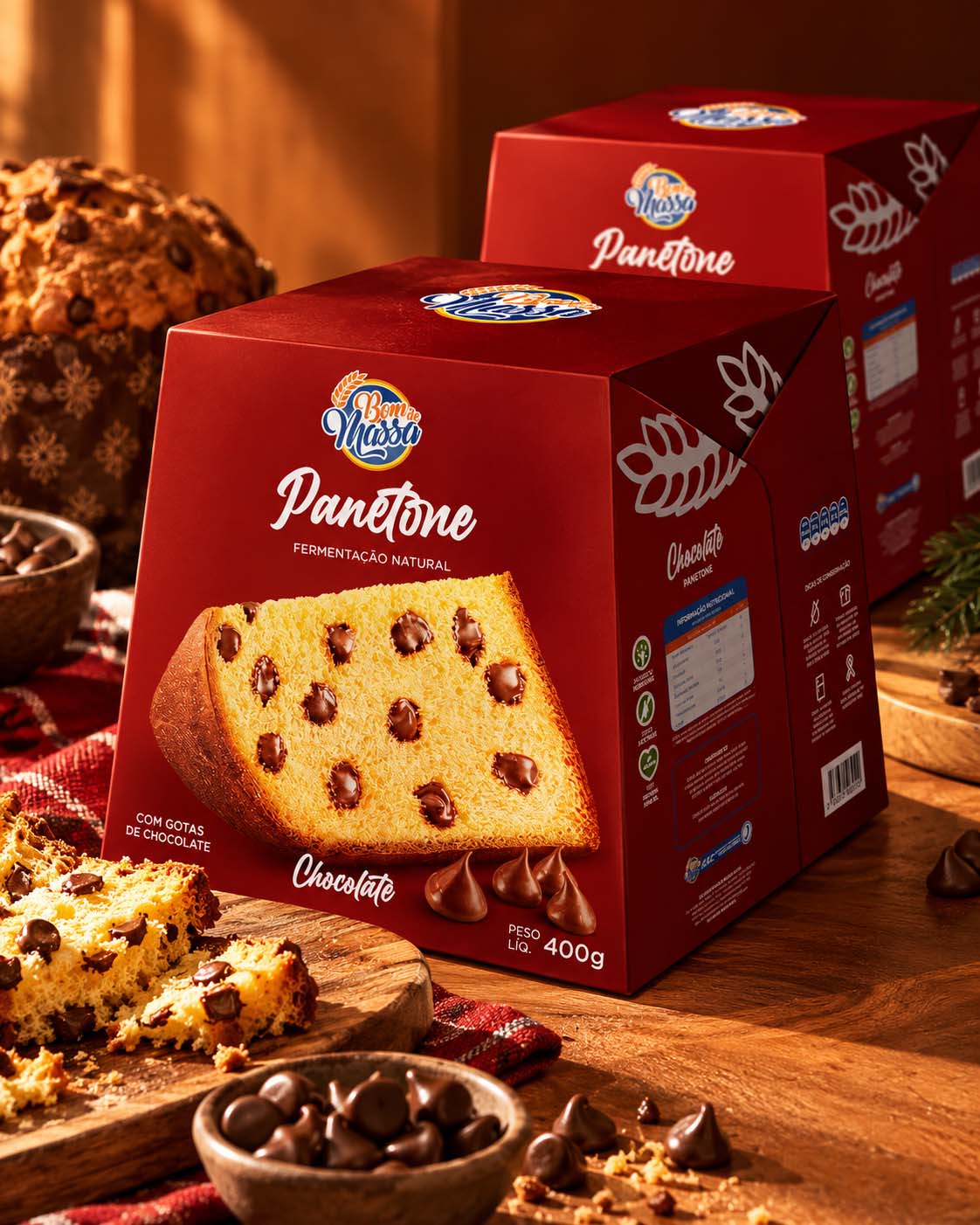 Panetone de Natal